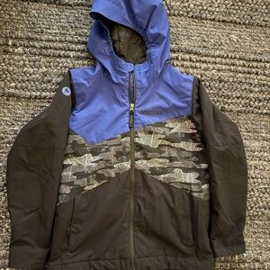 Marmot Coat Tasman Boys Size Large Ski Snowboard Jacket